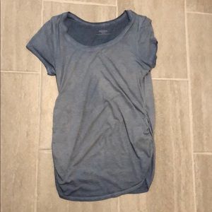 Motherhood light blue short sleeve tee